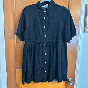 Pink Lily Black Mini Dress